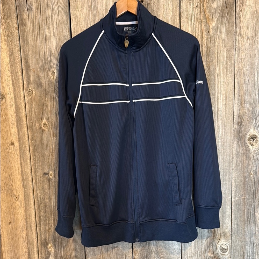 Navy Blue Wilson Men's Jacket size Medium